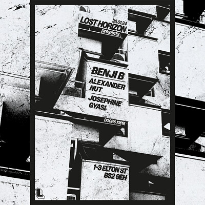 Benji B, Alexander Nut + Josephine Gyasi at Lost Horizon