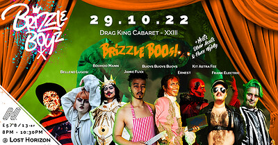 Brizzle Boyz - Drag King Cabaret - Brizzle BOOs at Lost Horizon