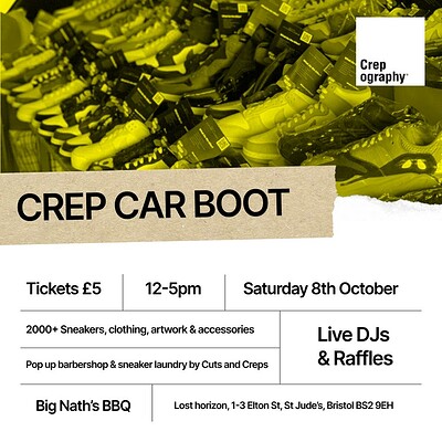 Crep Car Boot at Lost Horizon