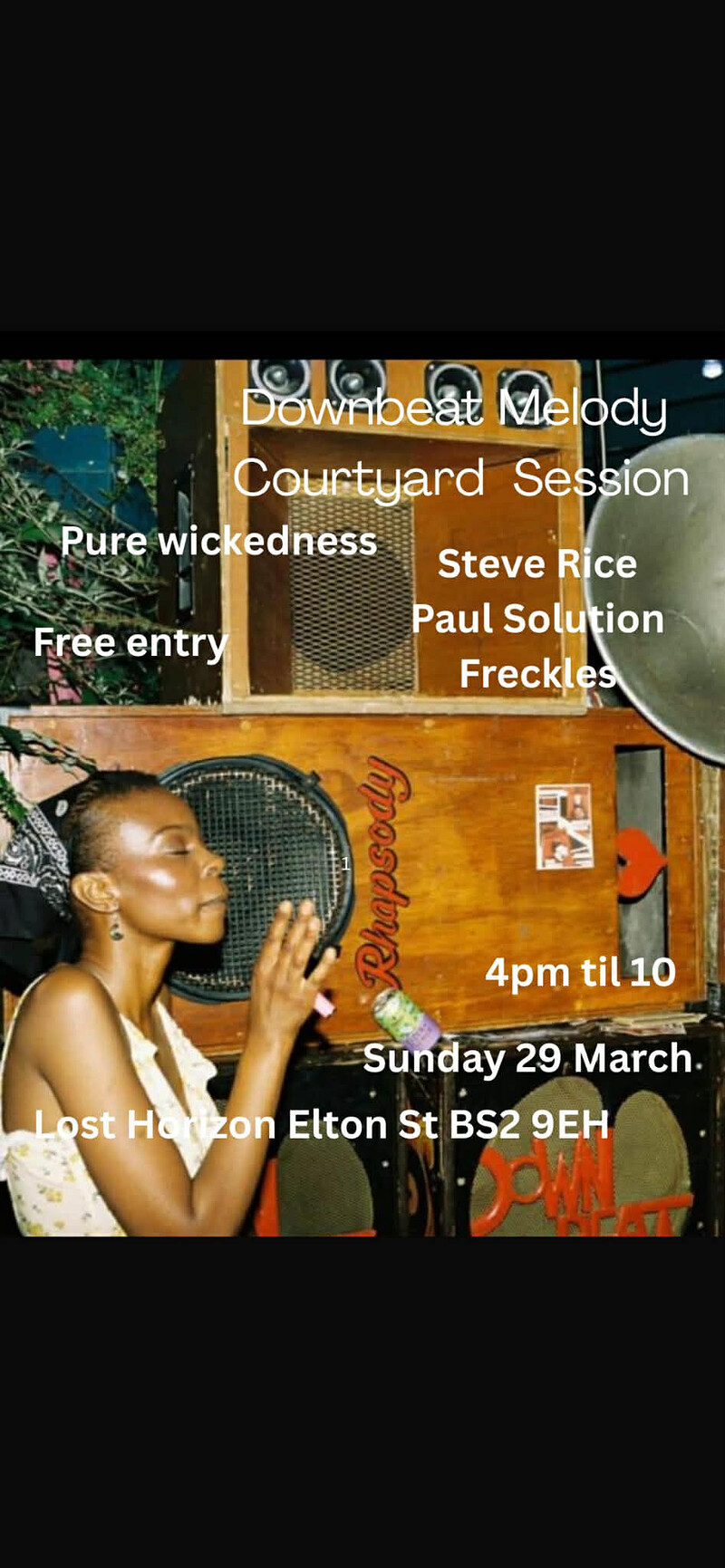 Downbeat Melody COURTYARD SESSION at Lost Horizon