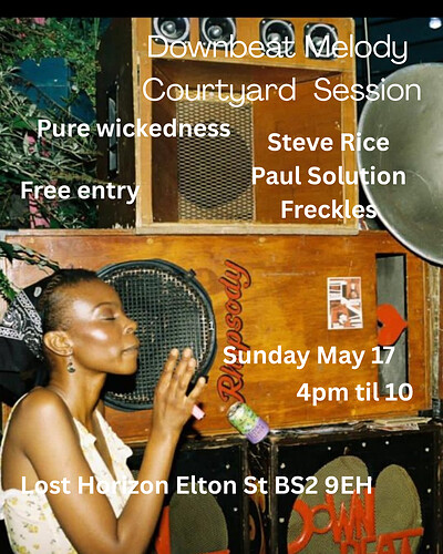 Downbeat Melody COURTYARD SESSION at Lost Horizon