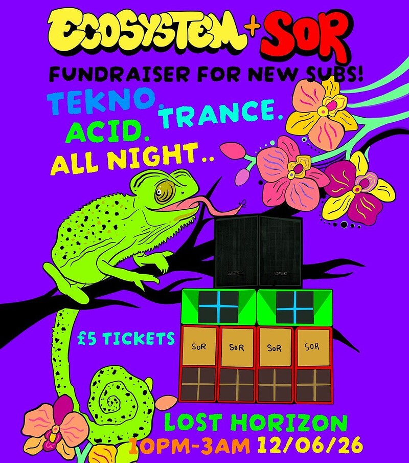 ECOSYSTEM + SoR - SOUNDCLASH AFTER PARTY at Lost Horizon