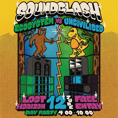 ECOSYSTEM vs UNCIVILISED - SOUNDCLASH at Lost Horizon
