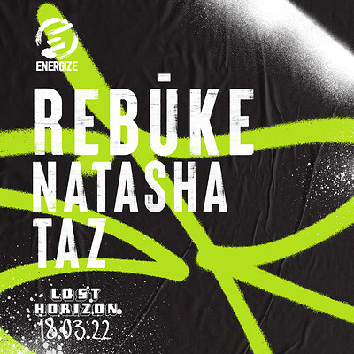 Energize w Theo Nasa, Natasha & More at Lost Horizon