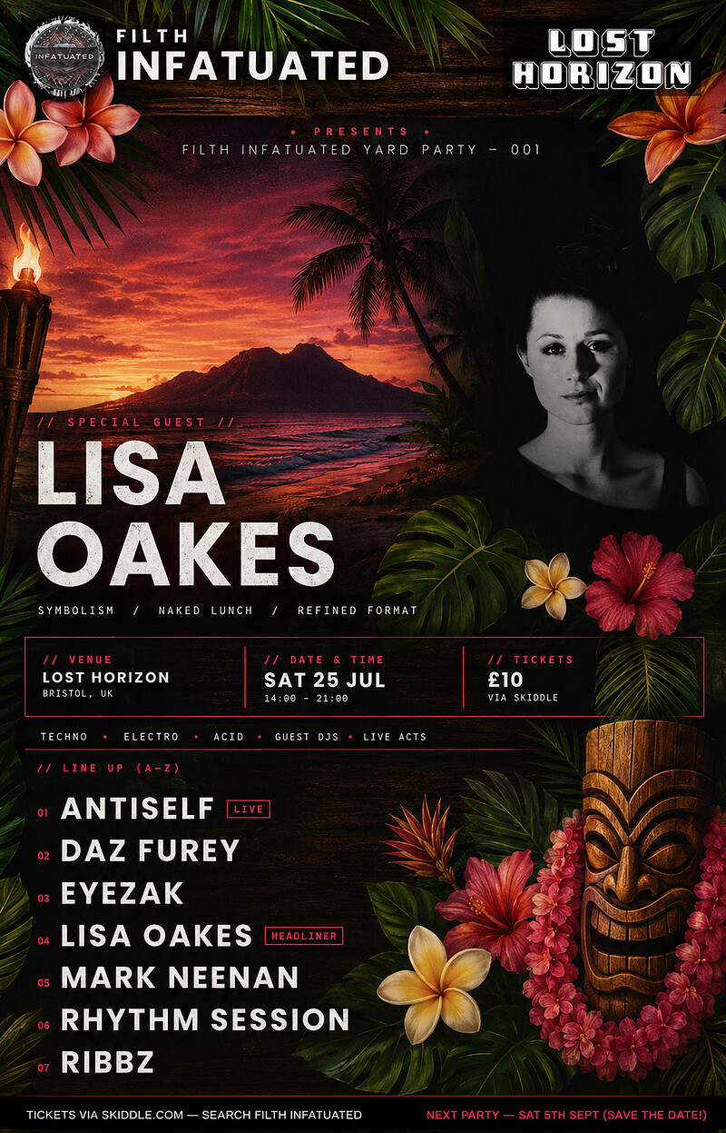 Filth Infatuated Yard Party 001 with LISA OAKES at Lost Horizon
