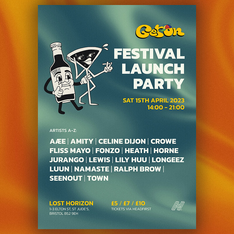 Get On Festival Bristol Launch Party at Lost Horizon