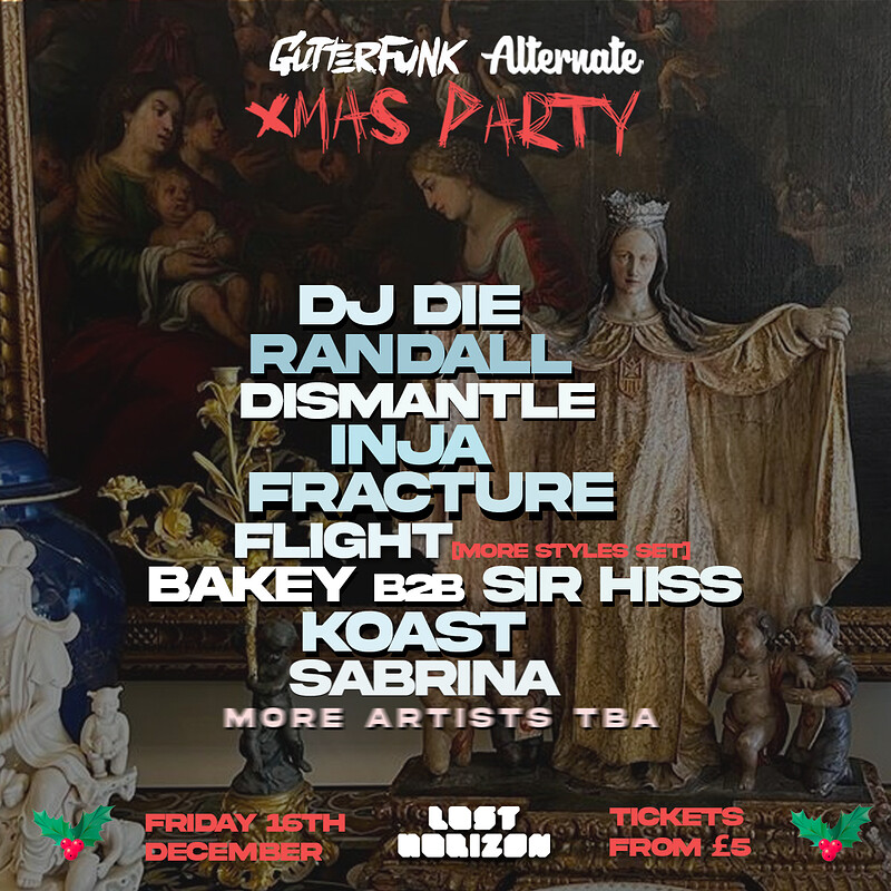 Gutterfunk x Alternate Xmas Party 2022 at Lost Horizon