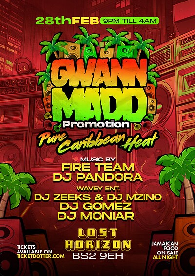Gwaan Madd Residency at Lost Horizon