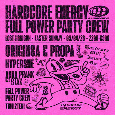 Hardcore Energy x Full Power Party Crew at Lost Horizon