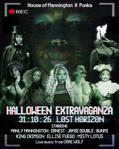 House of Mannington X Punka: HALLOWEEN EXTRAVAGANZA at Lost Horizon
