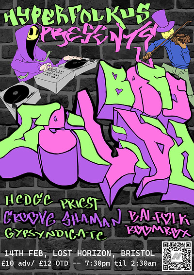 Hyperfolkus presents: BASS CEILIDH at Lost Horizon