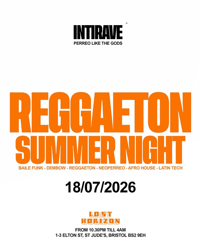 INTIRAVE - Summer REGGAETON at Lost Horizon