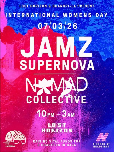 JAMZ SUPERNOVA & NOMAD COLLECTIVE - IWD at Lost Horizon