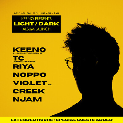 Keeno Presents: LIGHT / DARK Album Launch at Lost Horizon