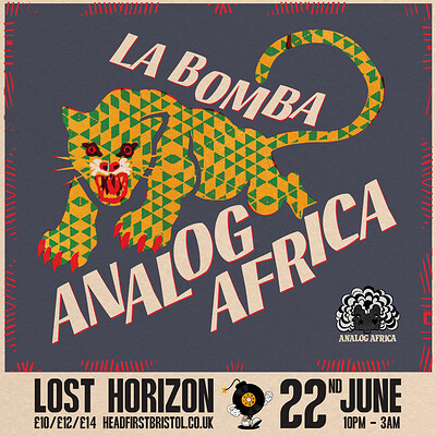 LA BOMBA presents ANALOG AFRICA at Lost Horizon