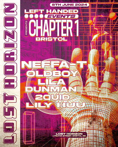 Left Handed Chapter 1 - NEFFA-T & OLDBOY + more at Lost Horizon