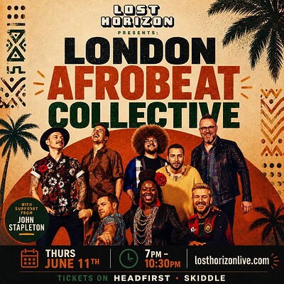 London Afrobeat Collective at Lost Horizon