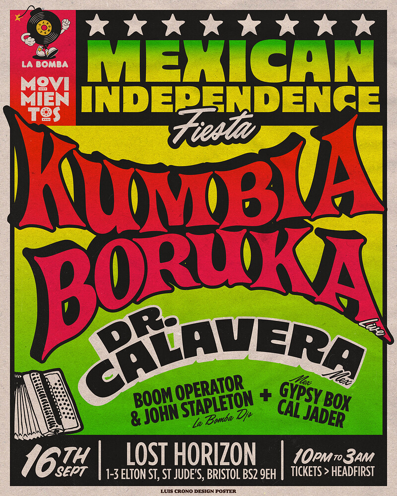 MEXICAN INDEPENDENCE FIESTA with Kumbia Boruka at Lost Horizon
