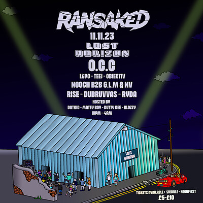 Ransaked Records feat O.C.C at Lost Horizon