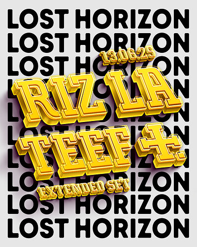 RIZ LA TEEF - Extended Set at Lost Horizon