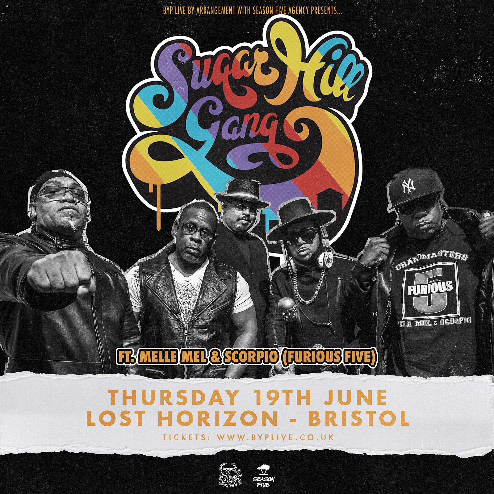 Sugarhill Gang Ft. Melle Mel & Scorpio at Lost Horizon