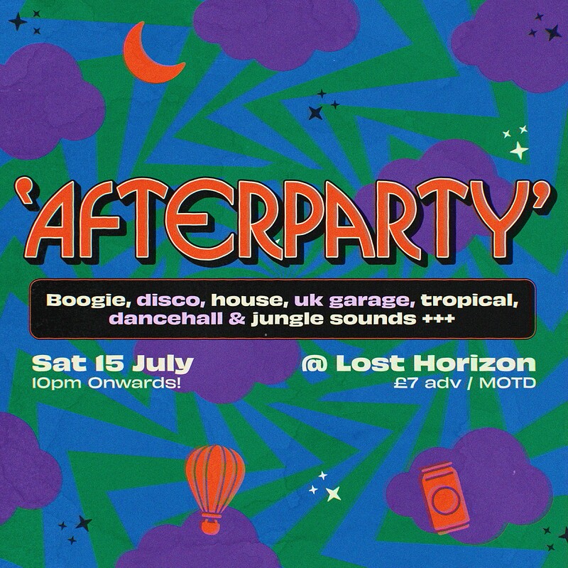 The 'AFTERPARTY' at Lost Horizon