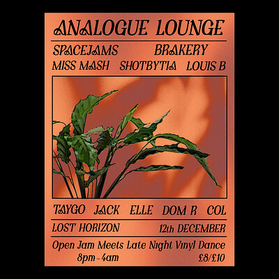 The Analogue Lounge Christmas Party at Lost Horizon