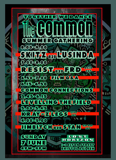 THE COMMON - TOGETHER WE DANCE SUMMER GATHERING at Lost Horizon