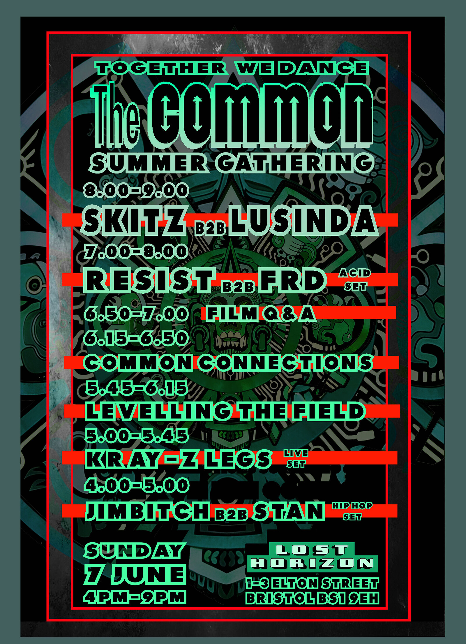 THE COMMON - TOGETHER WE DANCE SUMMER GATHERING at Lost Horizon