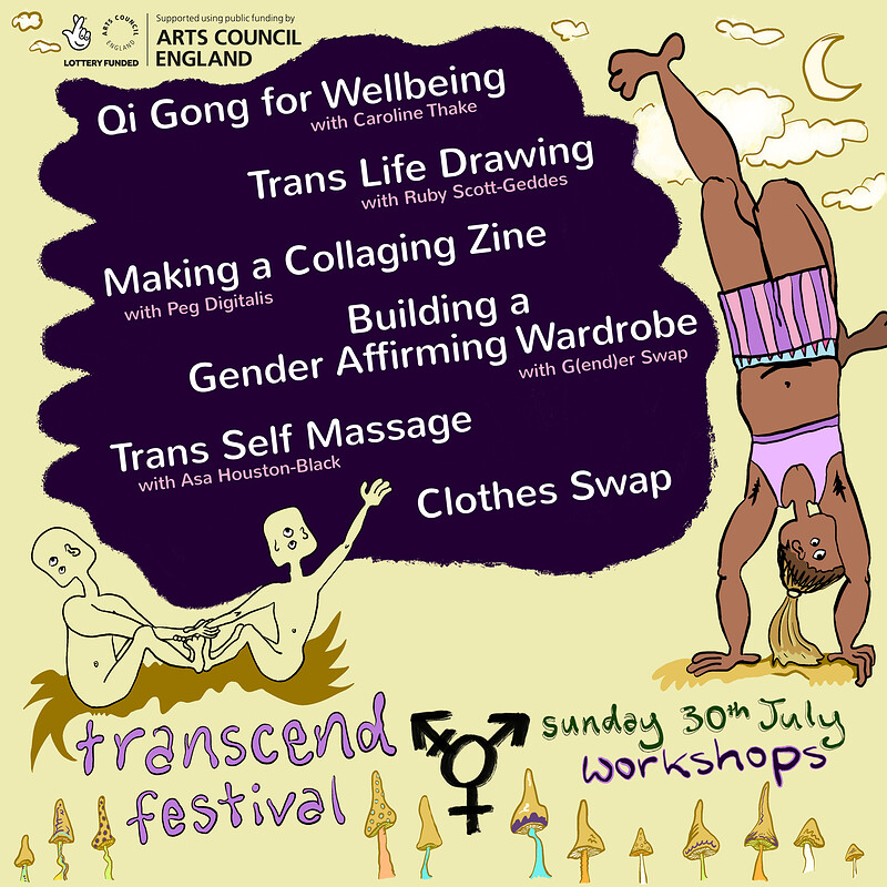 Transcend Festival Sunday Workshops at Lost Horizon