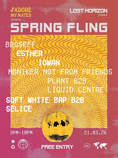 WaftAnon pres J’adore My Mates 2 - Courtyard Party at Lost Horizon