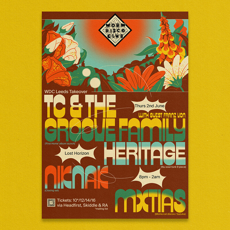 Worm Disco Club: PARTY > bands + DJs - LEEDS at Lost Horizon