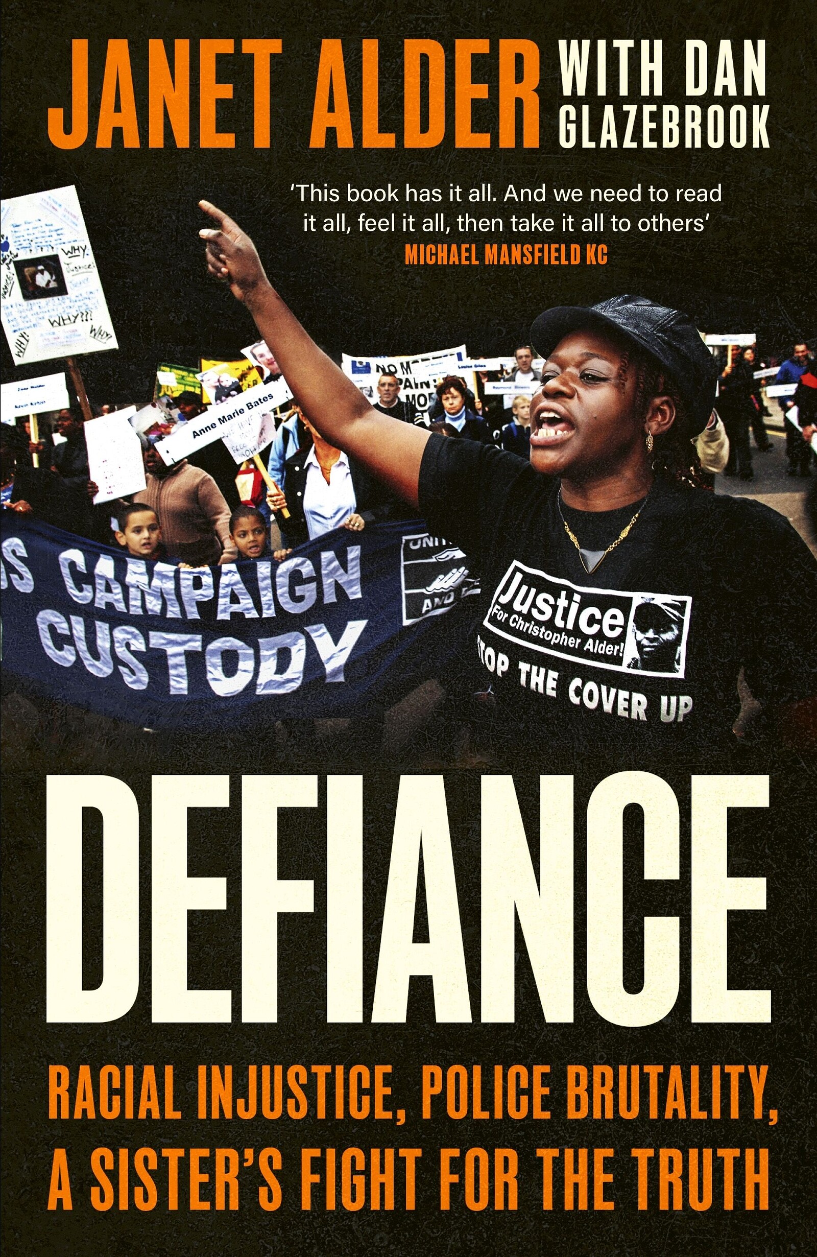 Defiance by Janet Alder and Dan Glazebrook at Malcolm X Centre