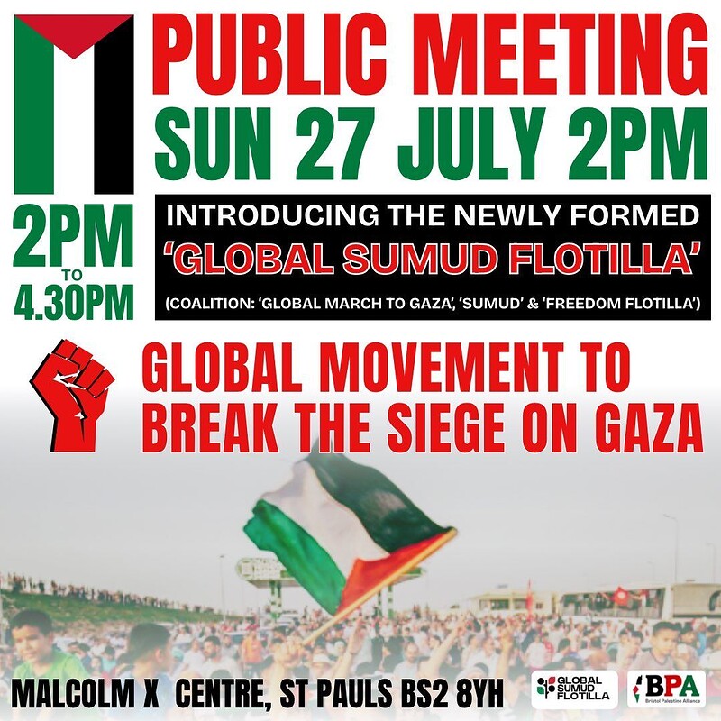 New Development in the Global Movement for Palestine at Malcolm X Centre