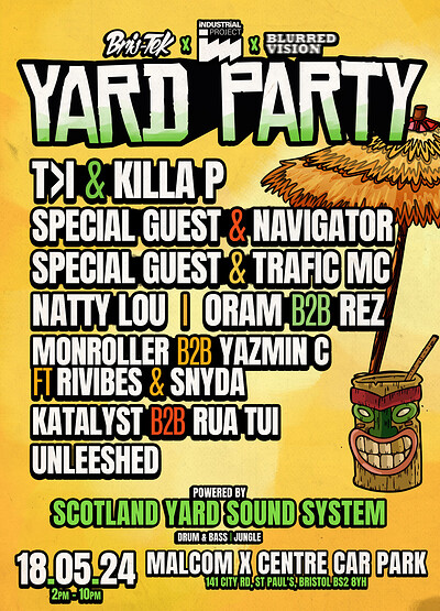 Yard Party - Scotland Yard Sound System at Malcolm X Community Centre