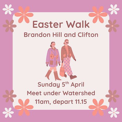 Sapphic Sundays Spring Stroll at Meet under the Watershed