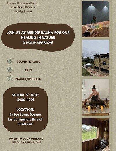 Healing in nature at Mendip Sauna
