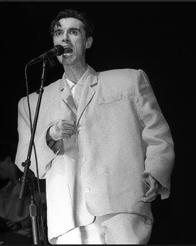 At Zoggs: An Evening for David Byrne at Mickey Zoggs