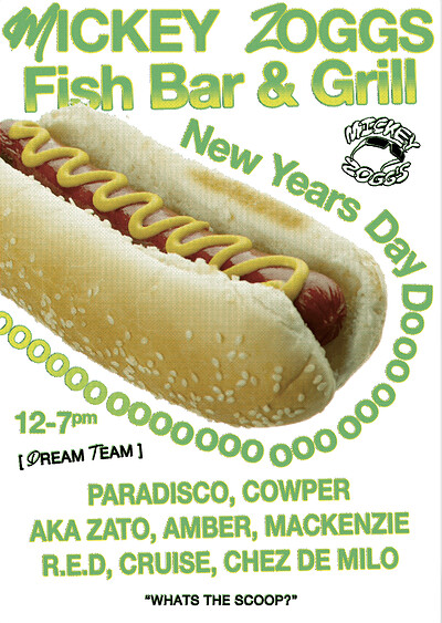 Mickey Zoggs New Years Day at Mickey Zoggs