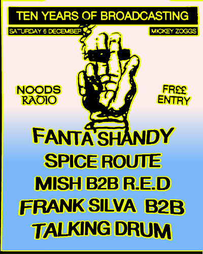 Noods Radio: 10 Years of Broadcasting at Mickey Zoggs