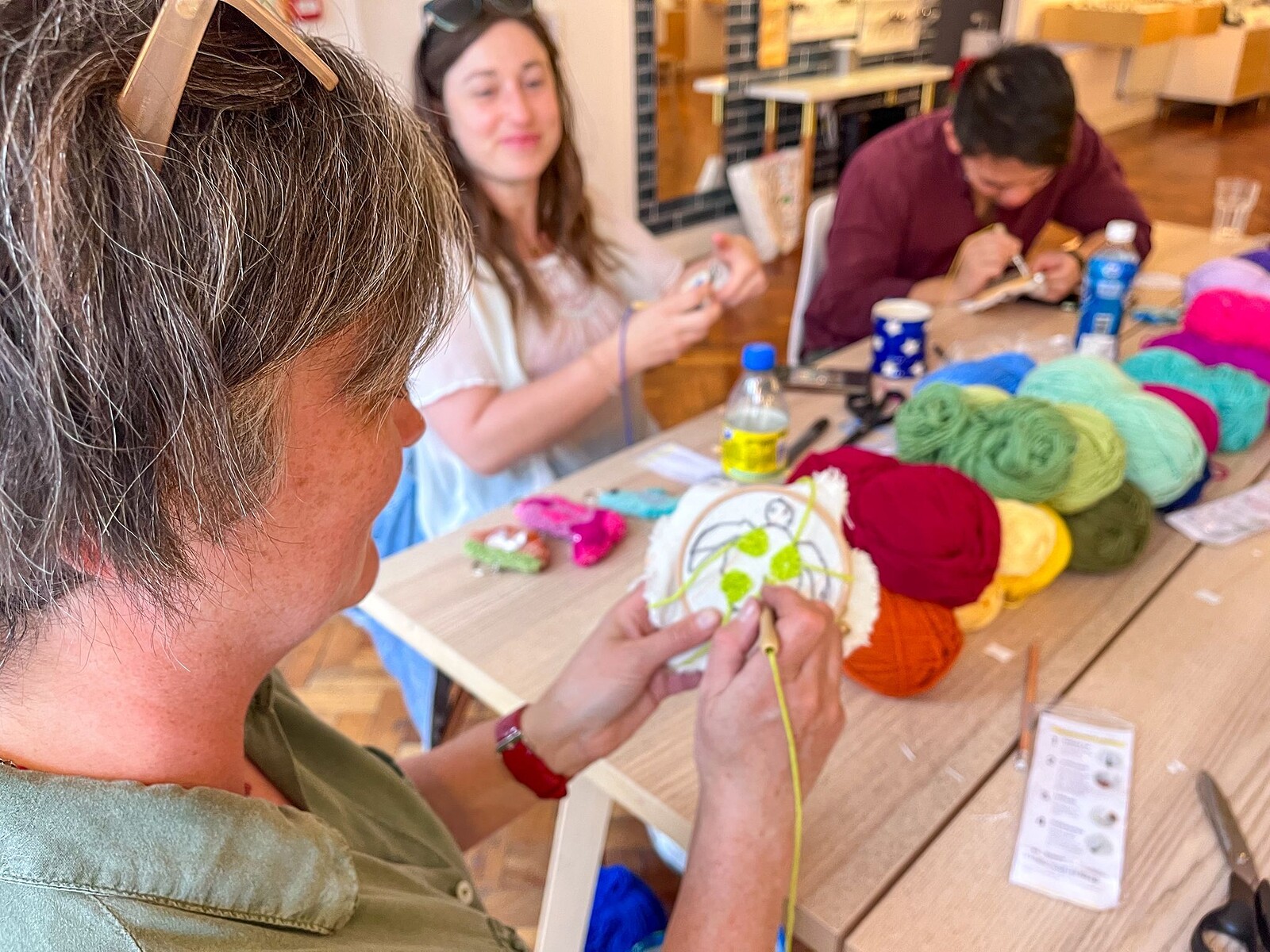 Punch Needle Class: Make a Mug Rug at Miro Lounge