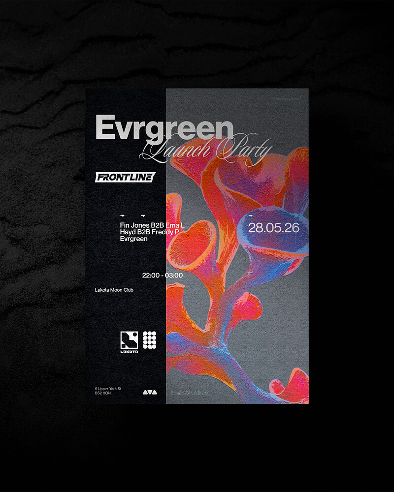 Evrgreen Presents: Launch Party - ft. Frontline at Moon Club