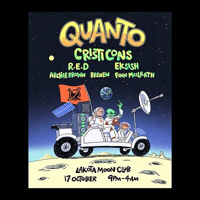Quanto presents Cristi Cons at The Moon Club