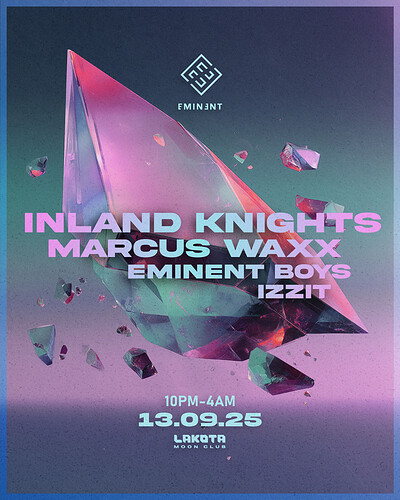 Inland Knights + Marcus Waxx at Moon Cub