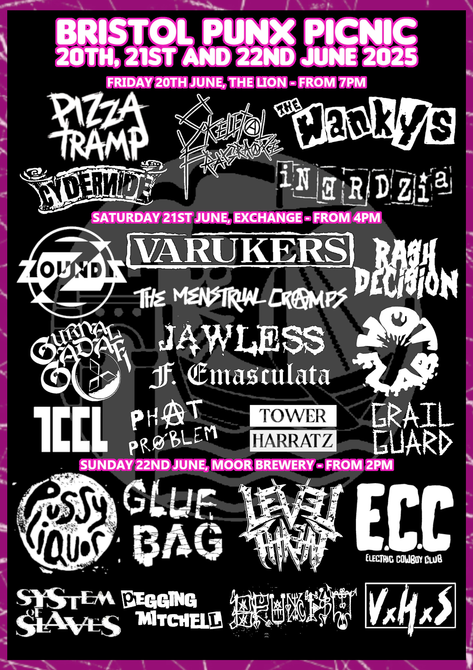 Bristol Punx Picnic 2025 - Sunday at Moor Beer Co