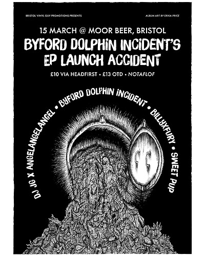 Byford Dolphin Incident, DJ JG X angelangelangel, BILLYXFURY, Sweet Pup at Moor Beer Co