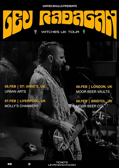 Lev Radagan - Witches UK Tour at Moor Beer Co
