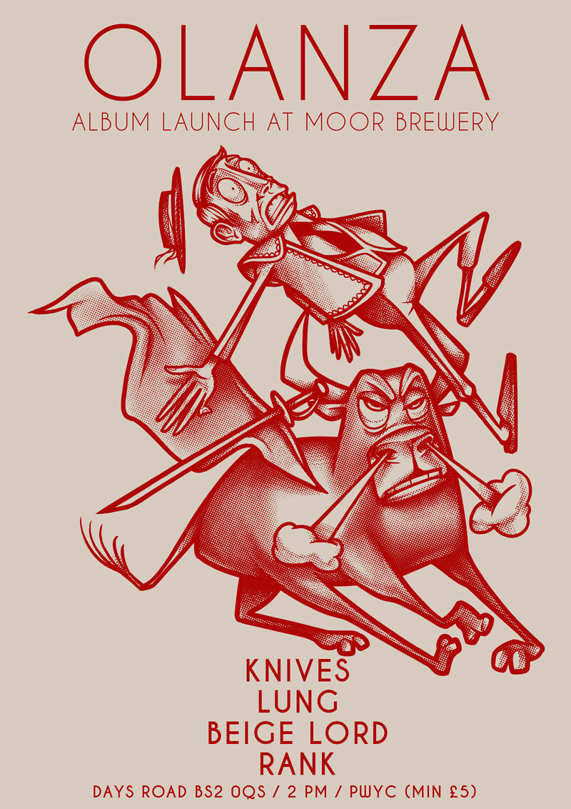 Olanza Album Launch Party at Moor Brewery