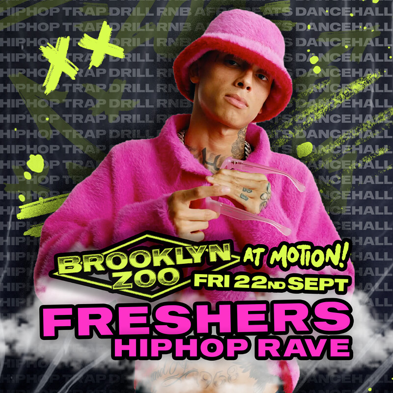 Brooklyn Zoo: Freshers Warehouse Rave at Motion