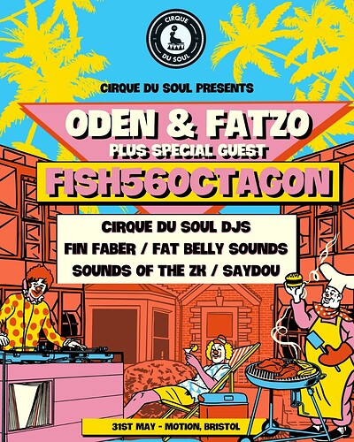 Cirque Du Soul: Summer Showdown at Motion